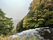 【見どころ情報】湯滝上部観瀑台からの眺め