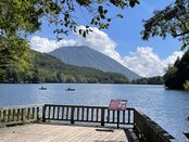 【自然🌞情報】湯の湖展望台からの眺望🏔️景色はまるで絵画の様に美しい‼️